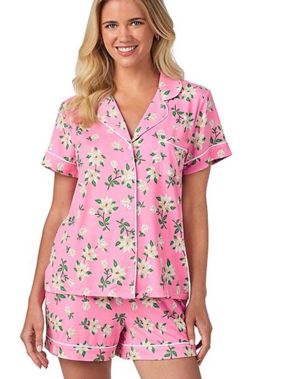Draper James Pink Floral Short Pajama Set